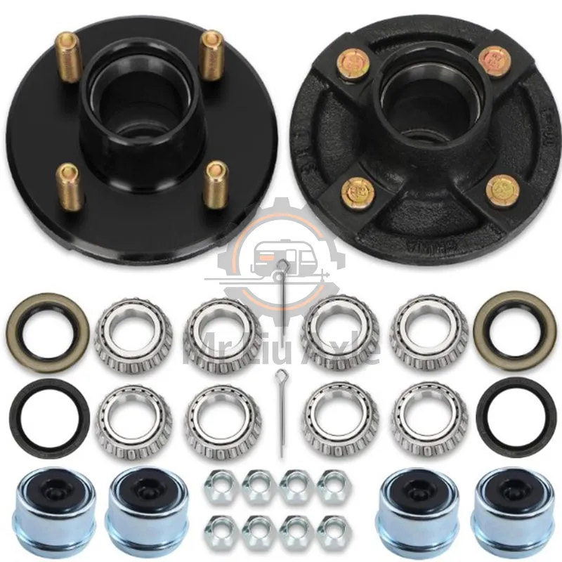 2000-lbs-Trailer-Hub-Kit 2000-lbs-Trailer-Hub-Kit-top-view