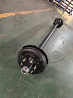 3500-5200-7000 lbs leaf spring trailer axle for American Market