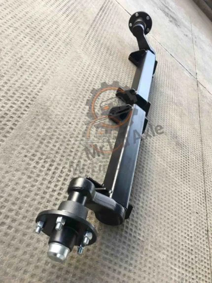 1500KG Unbrake Half Trailer Torsion Axle