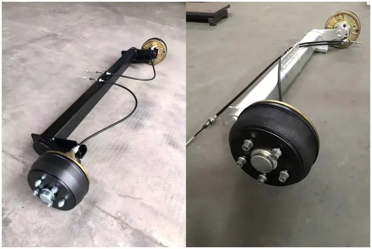 Trailer Axle Galvanzied vs Painted
