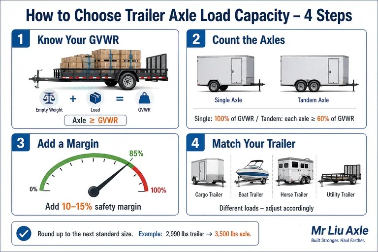 trailer axle