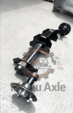 1800KG Unbrake trailer half torsion axle unit suspension