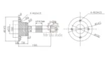 750kg Knott Stub Axle Drawings