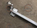 500/750/1000/1500/2000/2500 kg de eje de torsión de remolque galvanizado sin frenos