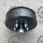 1500 Muñón del remolque australiano KG con freno de tambor eléctrico de 10 pulgadas 04