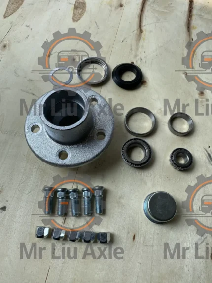3500 lb Galvanized Trailer Hub Kit