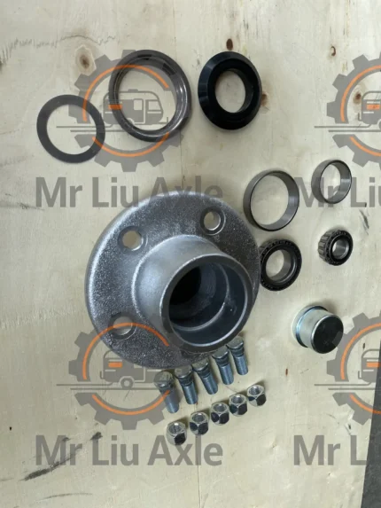 3500 lb Galvanized Trailer Hub Kit