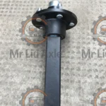 3500 lb unbraked trailer stub axle