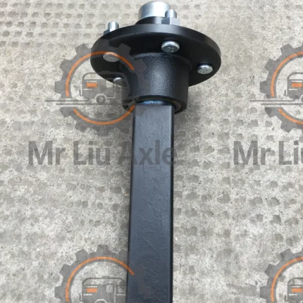 3500 lb unbraked trailer stub axle
