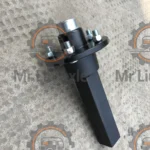 3500 lb unbraked trailer stub axle