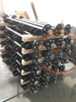 2200/3500/5200/7000 lbs unbraked leaf spring trailer axle for American Cargo Trailer packing photo